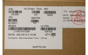 Lenovo 5CB1C92861 COVER Upper Case ASM_UKE L82NX IG DIS