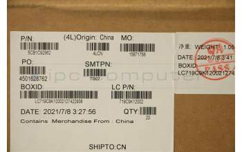 Lenovo 5CB1C92962 COVER Strip Cover L 82JH D_Gray_I