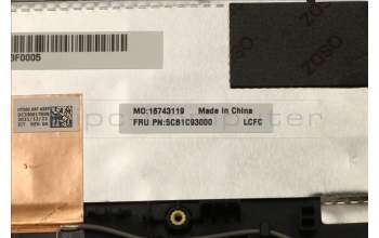 Lenovo 5CB1C93000 COVER Upper Case ASM_ENG L82JW BK_WHW/F