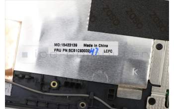Lenovo 5CB1C93032 COVER Upper Case ASM_ENG L82JW BU_RGBW/F