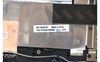 Lenovo 5CB1C93036 COVER Upper CaseASM_USAENGL82JWBU_RGBW/F