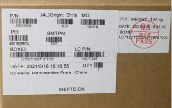 Lenovo 5CB1C93055 COVER Upper Case ASM_THAI L82JWBU_RGBW/F