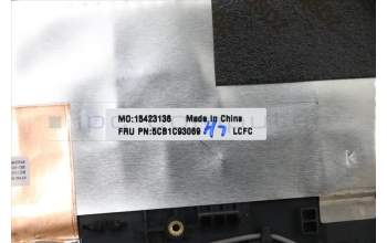 Lenovo 5CB1C93069 COVER Upper Case ASM_FRA L82JW BU_WHW/F