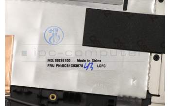 Lenovo 5CB1C93078 COVER Upper Case ASM_JPN L82JW BU_WHW/F