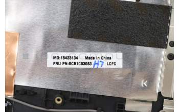 Lenovo 5CB1C93083 COVER Upper Case ASM_RUS L82JW BU_WHW/F