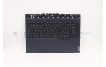 Lenovo 5CB1C93085 C-Abdeckung mit Tastatur, Spanisch, Blau, Weiße Hintergrundbel.