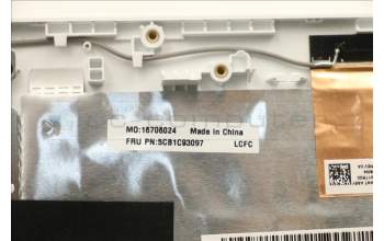 Lenovo 5CB1C93097 COVER Upper CaseASM_EUROENGL82JWSG_BUW/F