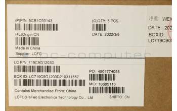 Lenovo 5CB1C93143 COVER Upper Case ASM_ITA L82JSSGw/RGBWRF