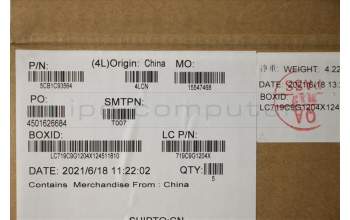 Lenovo 5CB1C93564 COVER Upper Case ASM_ENG L82JS STw/BUWRF