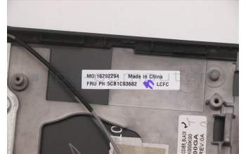 Lenovo 5CB1C93682 COVER Upper Case ASM_GER L82K8 BK