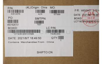 Lenovo 5CB1C93755 COVER Upper Case ASM_NORDIC L82K8 GY