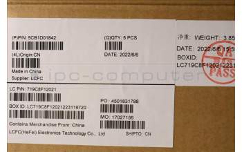 Lenovo 5CB1D01842 COVER Upper Case ASM_UKE L82NX IG_FP_D