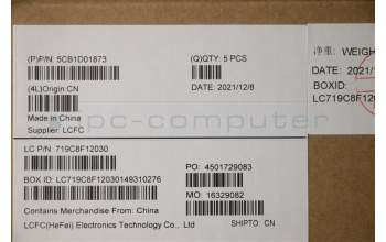 Lenovo 5CB1D01873 COVER Upper Case ASM_UKE L82NX IG_FP_U