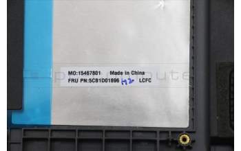 Lenovo 5CB1D01896 COVER Upper Case ASM_EUROENGL82NXIG_FP_U