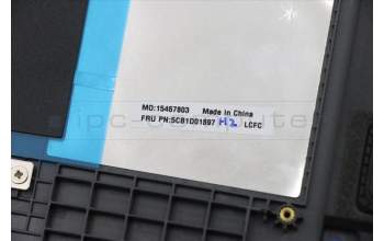 Lenovo 5CB1D01897 COVER Upper Case ASM_CZE/SLKL82NXIG_FP_U
