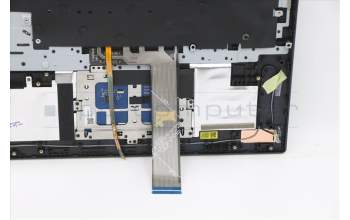 Lenovo 5CB1D01916 C-Cover with keyboard, French, Abyss Blue, Backlight, US