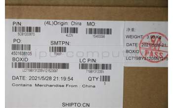 Lenovo 5CB1D03670 COVER Upper Case ASM_FRA L81W1 NFPBKLIPC