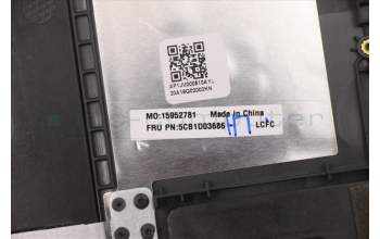 Lenovo 5CB1D03686 COVER UpperCaseASM_FRA/ARAL81W1NFPBKLIPC