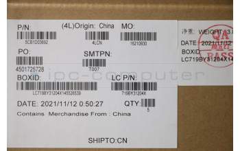 Lenovo 5CB1D03692 COVER Upper Case ASM_SPA L81W1 NFPPGLIPC