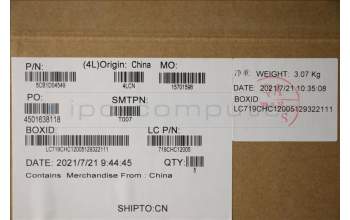 Lenovo 5CB1D04549 COVER Upper Case ASM_NORDIC L20YM MGR_ML