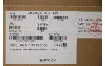 Lenovo 5CB1D04550 COVER Upper Case ASM_POR L20YM MGR_ML