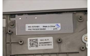 Lenovo 5CB1D04551 COVER Upper Case ASM_RUS L20YM MGR_ML
