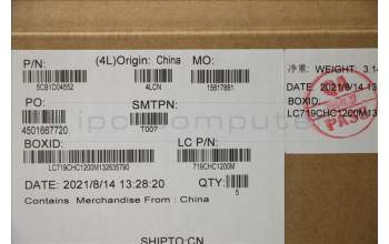 Lenovo 5CB1D04552 COVER Upper Case ASM_UKE L20YM MGR_ML
