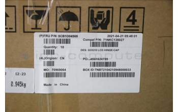 Lenovo 5CB1D04568 COVER Hinge Cover C 82K1 cap