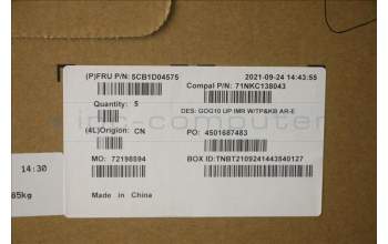 Lenovo 5CB1D04575 COVER Upper Case ASM_ARA C 82K1