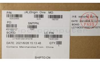 Lenovo 5CB1D04855 COVER Upper Case ASM_USA ENG L20YNMGR_AD