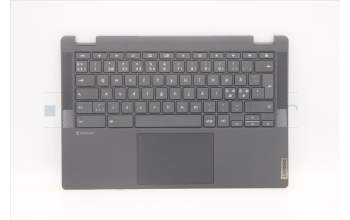 Lenovo 5CB1D04920 C-Cover with keyboard, Nordic, Iron Grey, Non-Fingerprint, UK