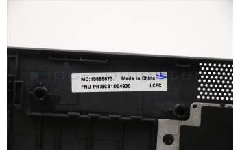 Lenovo 5CB1D04930 C-Cover with keyboard, English, Iron Gray, Backlight, Non-Fingerprint, US