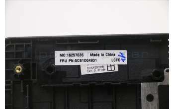Lenovo 5CB1D04931 COVER UpperCase EUROENG L 82M7 NFP IG BL