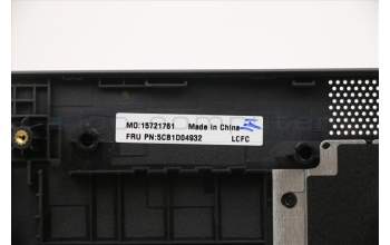 Lenovo 5CB1D04932 C-Cover with keyboard, French, Iron Grey, Backlight, Non-Fingerprint, US