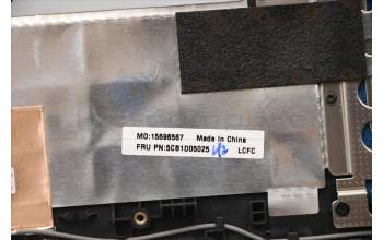 Lenovo 5CB1D05025 COVER Upper Case ASM_CZE/SLK L82JH BURGB