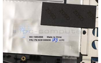 Lenovo 5CB1D05030 COVER Upper Case ASM_USA ENG L82JH BURGB