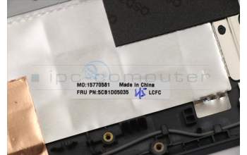 Lenovo 5CB1D05035 COVER Upper Case ASM_HBW L82JH BU RGB