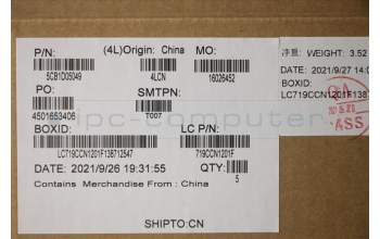 Lenovo 5CB1D05049 COVER Upper Case ASM_THAI L82JH BU RGB