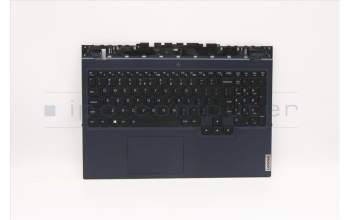 Lenovo 5CB1D05059 C-Cover with keyboard,US English Euro,Blue,White Backlight
