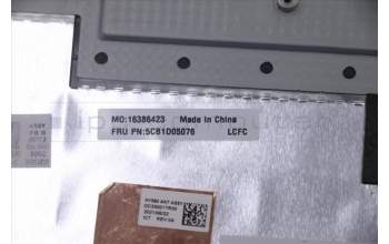 Lenovo 5CB1D05076 COVER Upper Case ASM_POR L82JH BU WH
