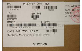 Lenovo 5CB1D05080 COVER Upper Case ASM_SWS L82JH BU WH