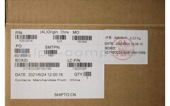 Lenovo 5CB1D05146 C-Cover with keyboard,French,Grey