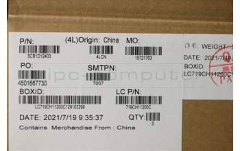 Lenovo 5CB1D12403 C-Cover with keyboard,Nordic,Storm Grey