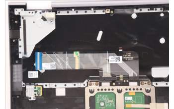 Lenovo 5CB1D12407 C-Cover with keyboard, Spanish, Storm Grey, UK