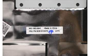 Lenovo 5CB1D12473 COVER Upper Case ASM_HUN L82NL HY56F