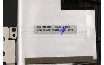 Lenovo 5CB1D20020 COVER Upper Case ASM_USA ENGL82JM PHA_BU