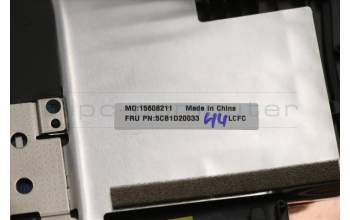 Lenovo 5CB1D20033 COVER Upper Case ASM_NORDICL82JM PHA_BU
