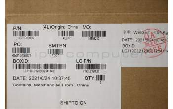 Lenovo 5CB1D20035 COVER Upper Case ASM_RUS L82JM PHA_BU