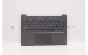 Lenovo 5CB1D33468 C-Cover with keyboard,Czech Slovakian,Grey,Backlight