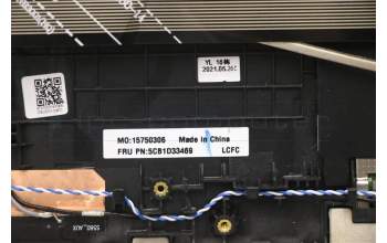 Lenovo 5CB1D33469 COVER Upper Case ASM_ENG L82M8 GY BL